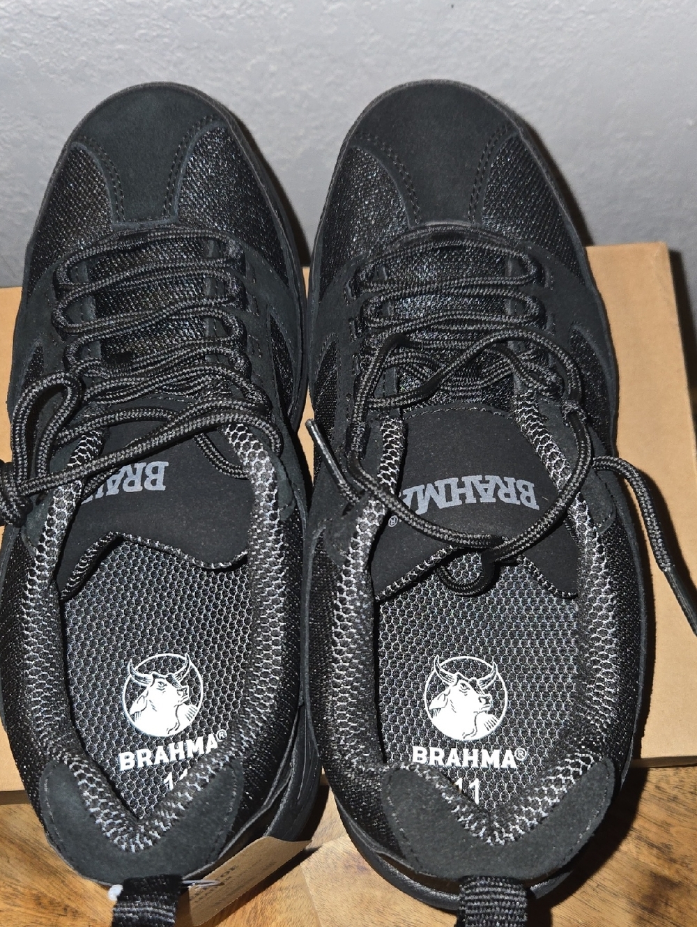 Men's Brahma "Adan" Steel Toe Work Shoes In Size 11 - Picture 6 of 14